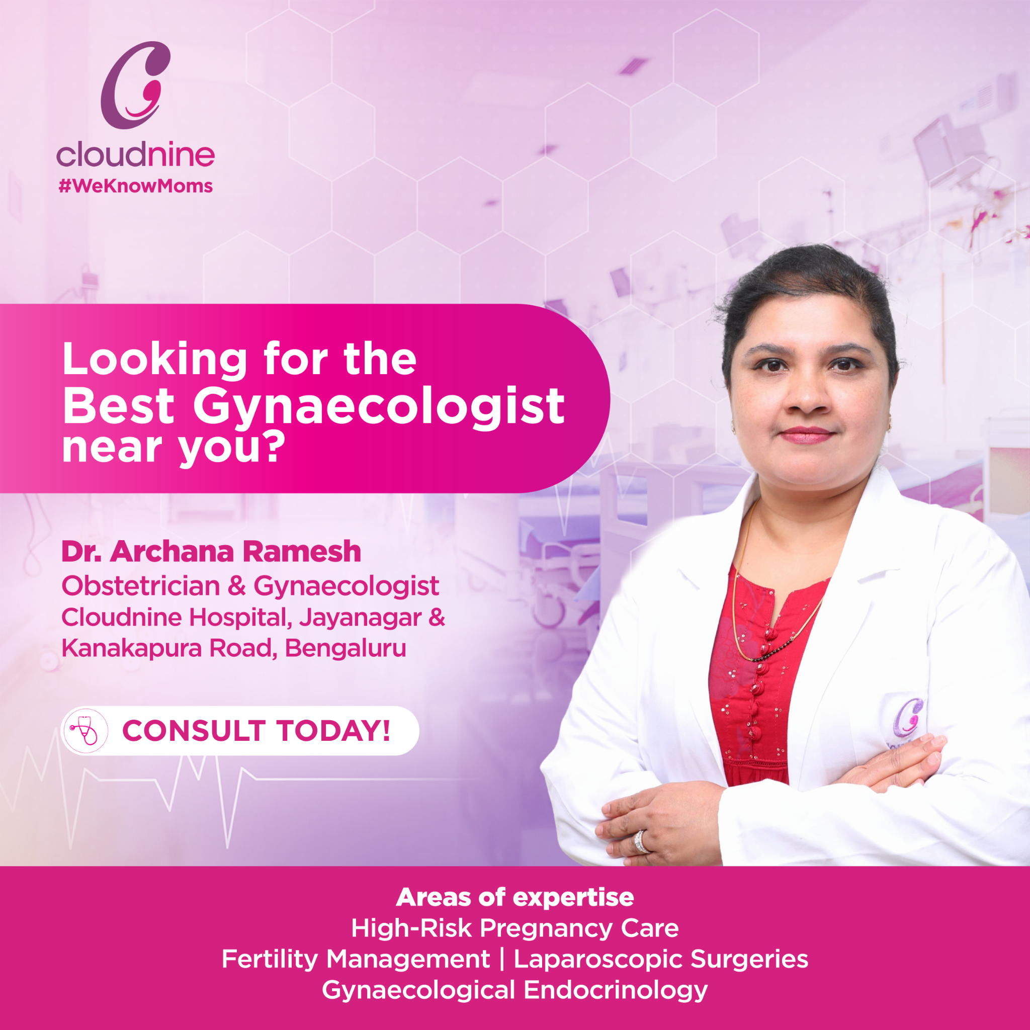 Cloudnine Hospital - Jayanagar Facebook ad from Nov 4, 2025