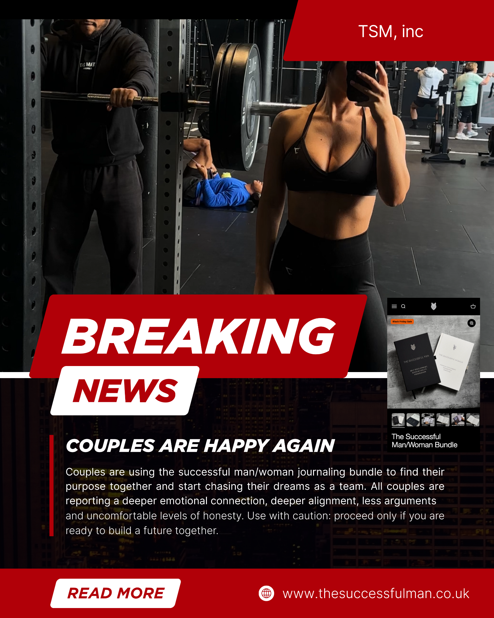The Successful Man Facebook ad