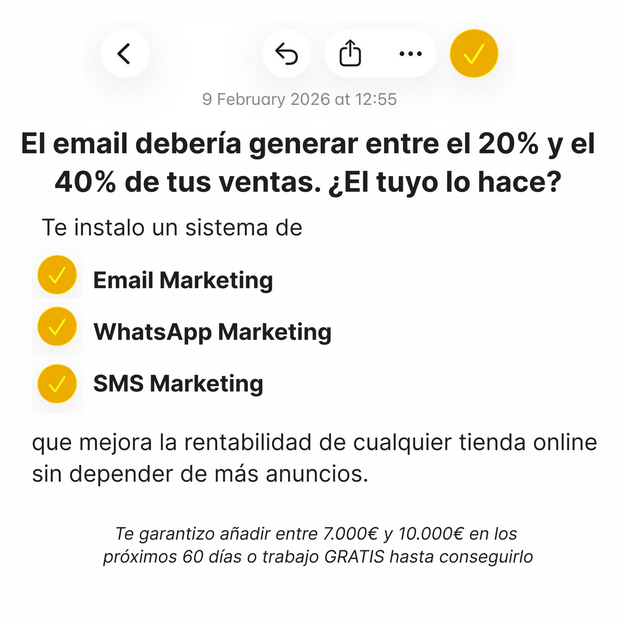 Edu Enciso Marketing Automation Facebook ad