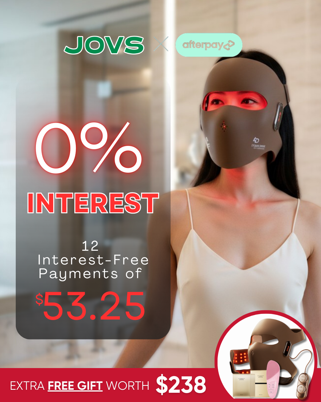 JOVS Facebook ad