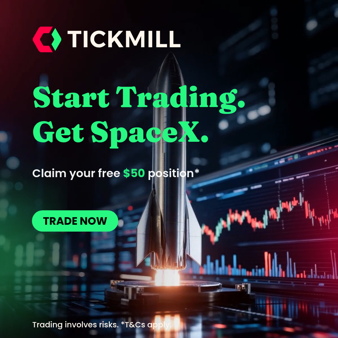 Tickmill Facebook ad