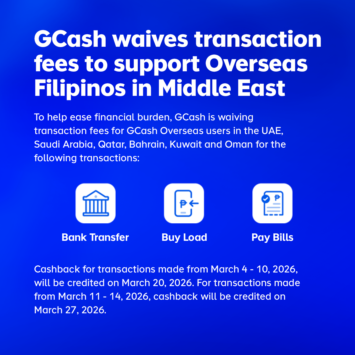 GCash Facebook ad