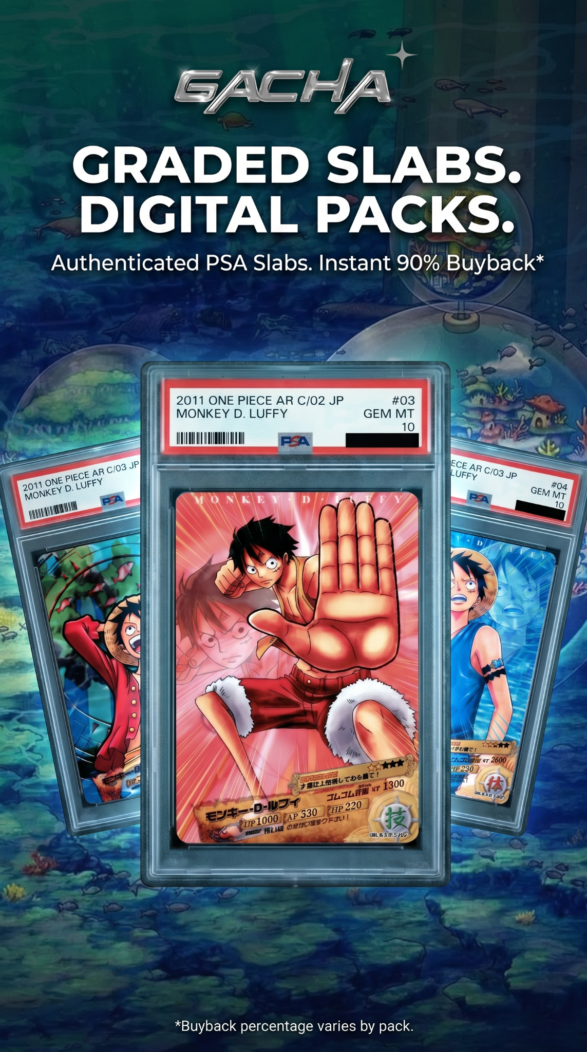 Gacha Facebook ad