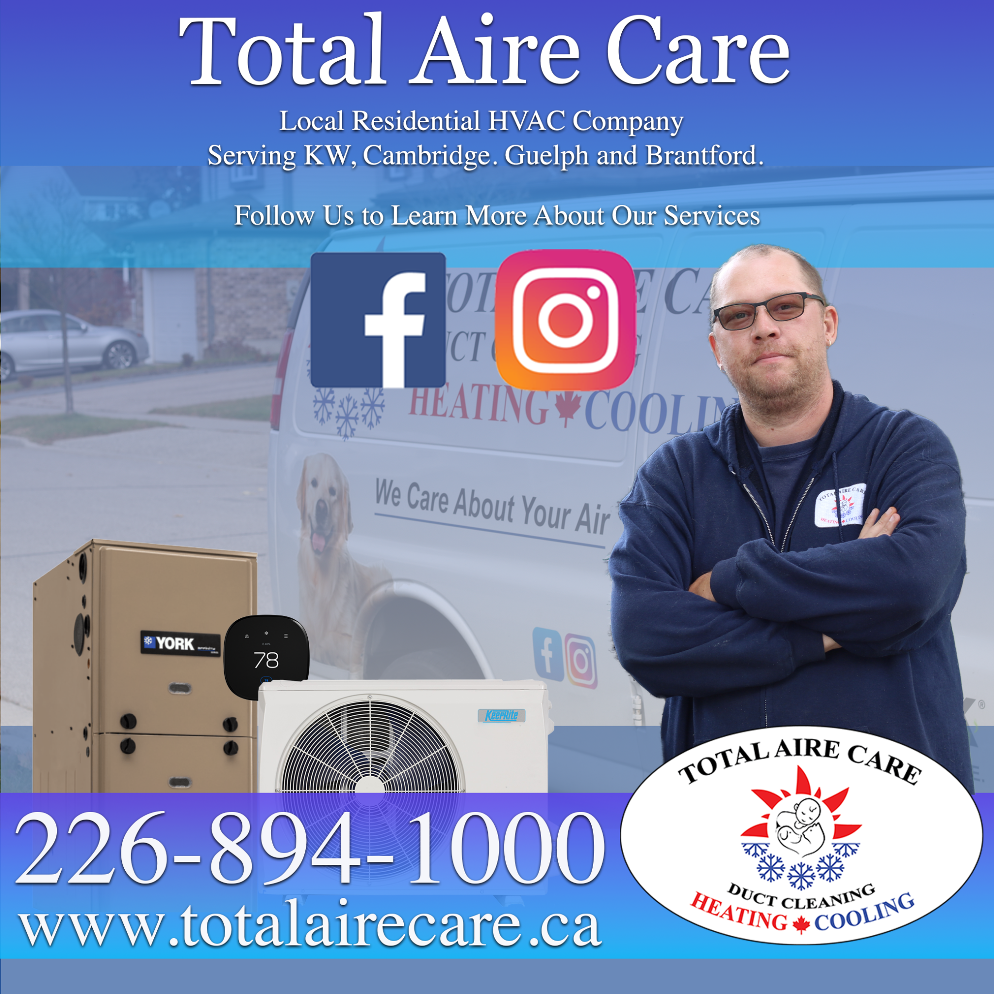 Total Aire Care Inc. Facebook ad