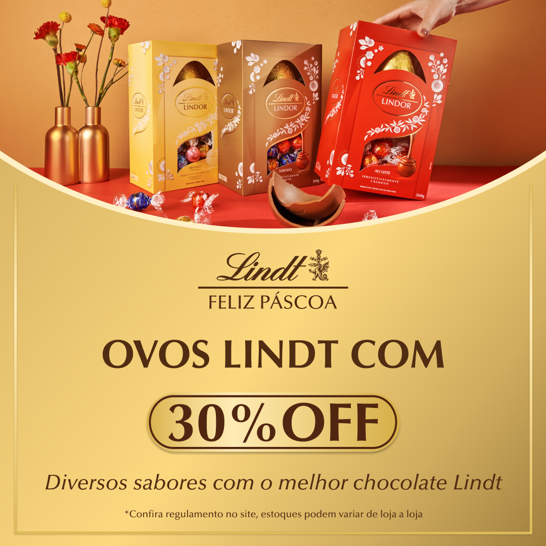 Lindt Facebook ad