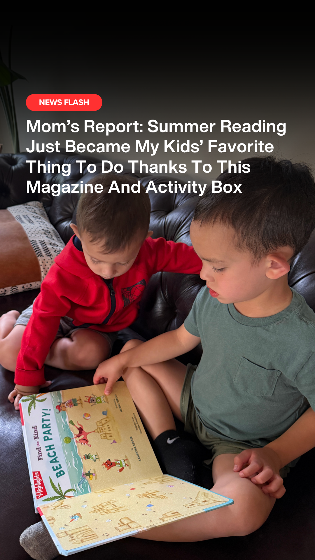 Spottedbykatie Facebook ad: Screen-free memories that make childhood shine.
