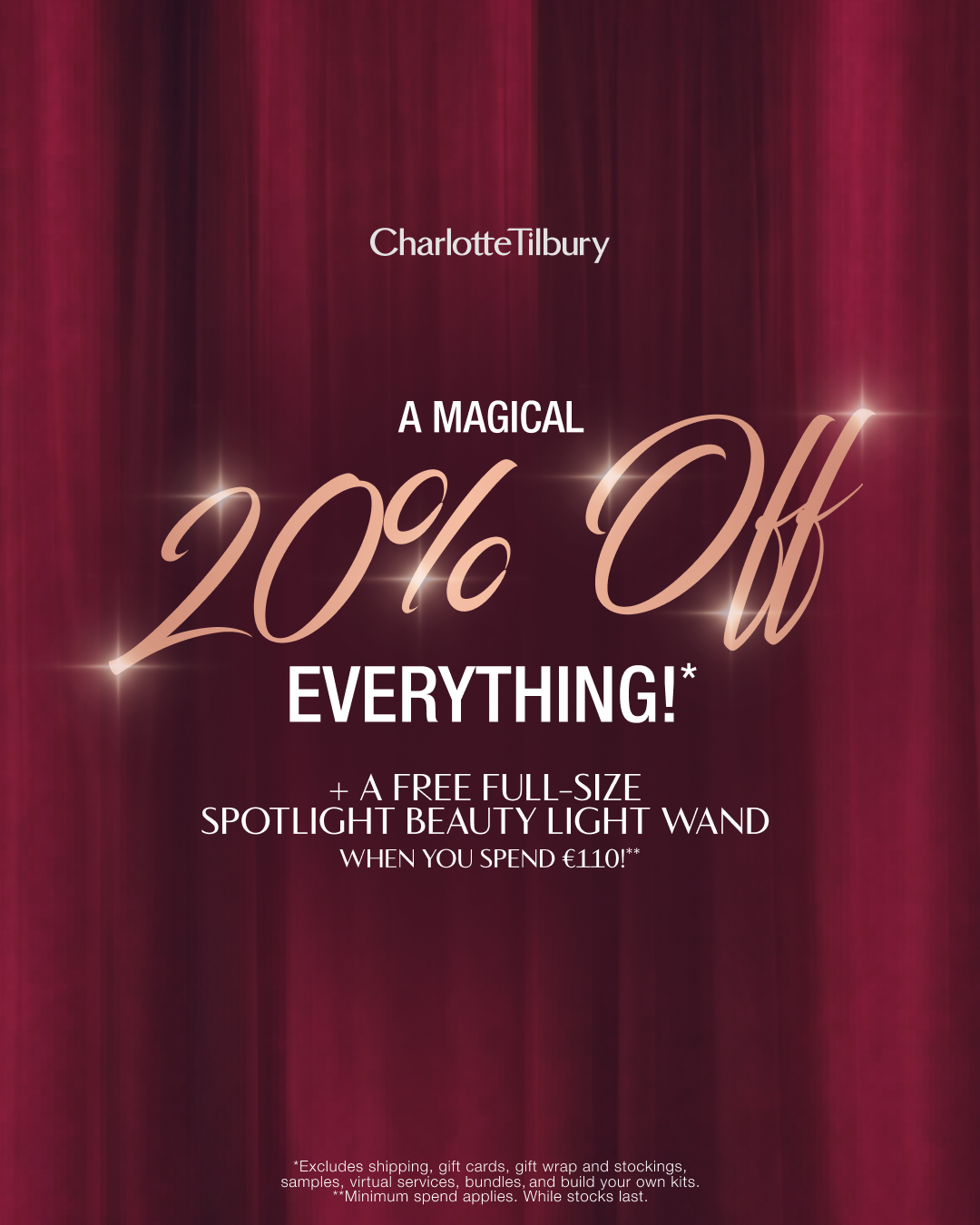 Charlotte Tilbury Facebook ad