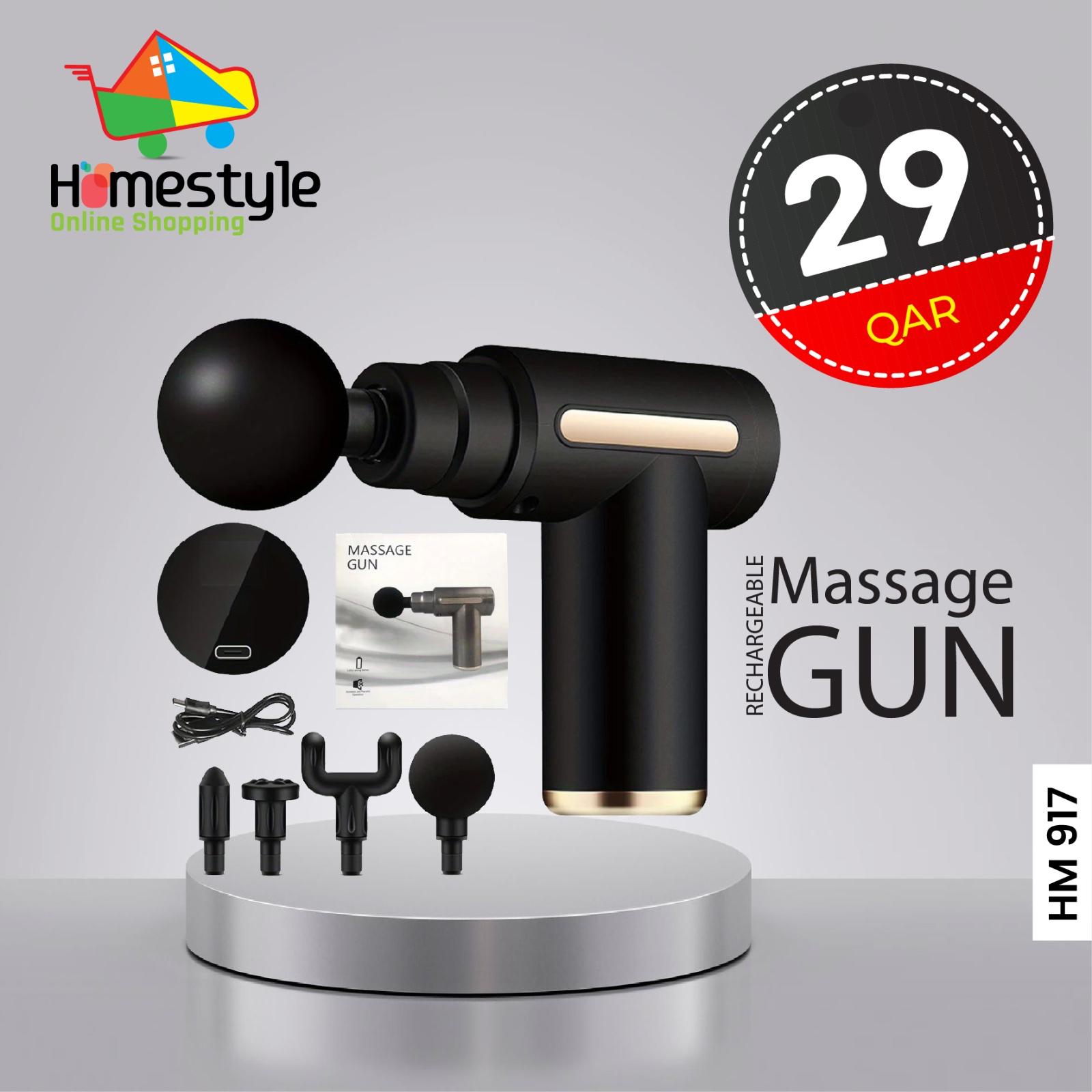 Homestyledealz Facebook ad: Massager Gun - 29qr