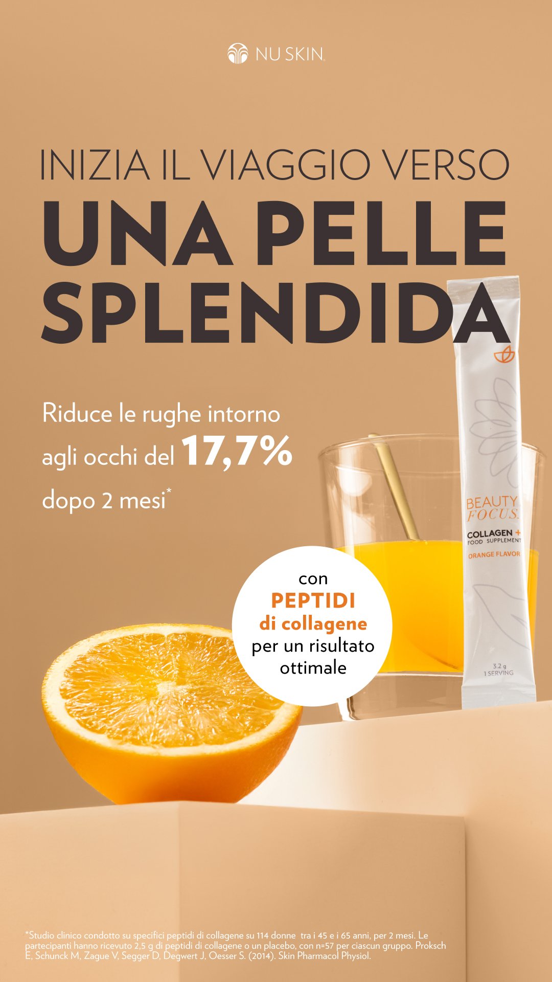 Nu Skin Europe Facebook ad from May 15, 2026