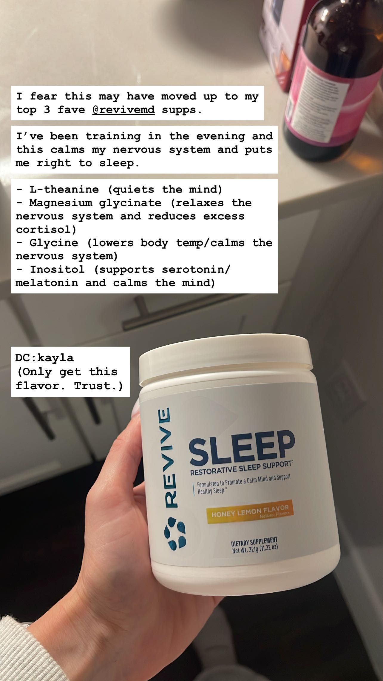 kaylaashworth_ Facebook ad: Sleep Formula | Revive MD