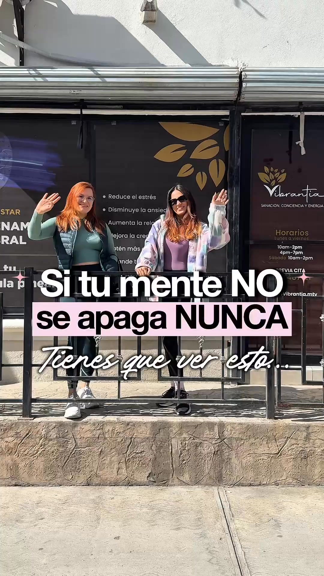 Vibrantia Facebook ad: A veces lo único que necesitamos es apagar…