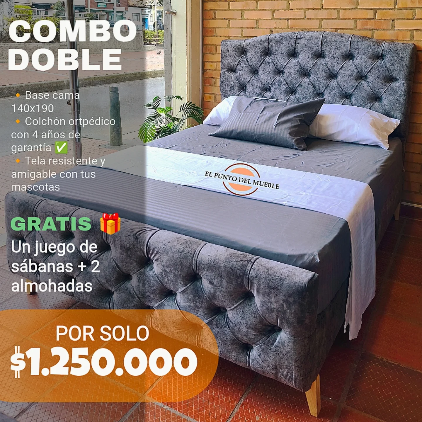El Punto Del Mueble Facebook ad: Financiación inmediata con Addi y Sistecrédito