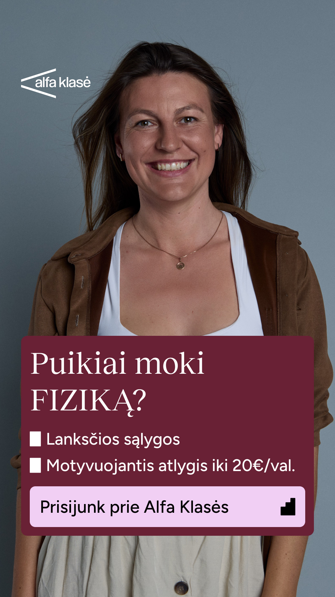 Alfa Klasė Facebook ad