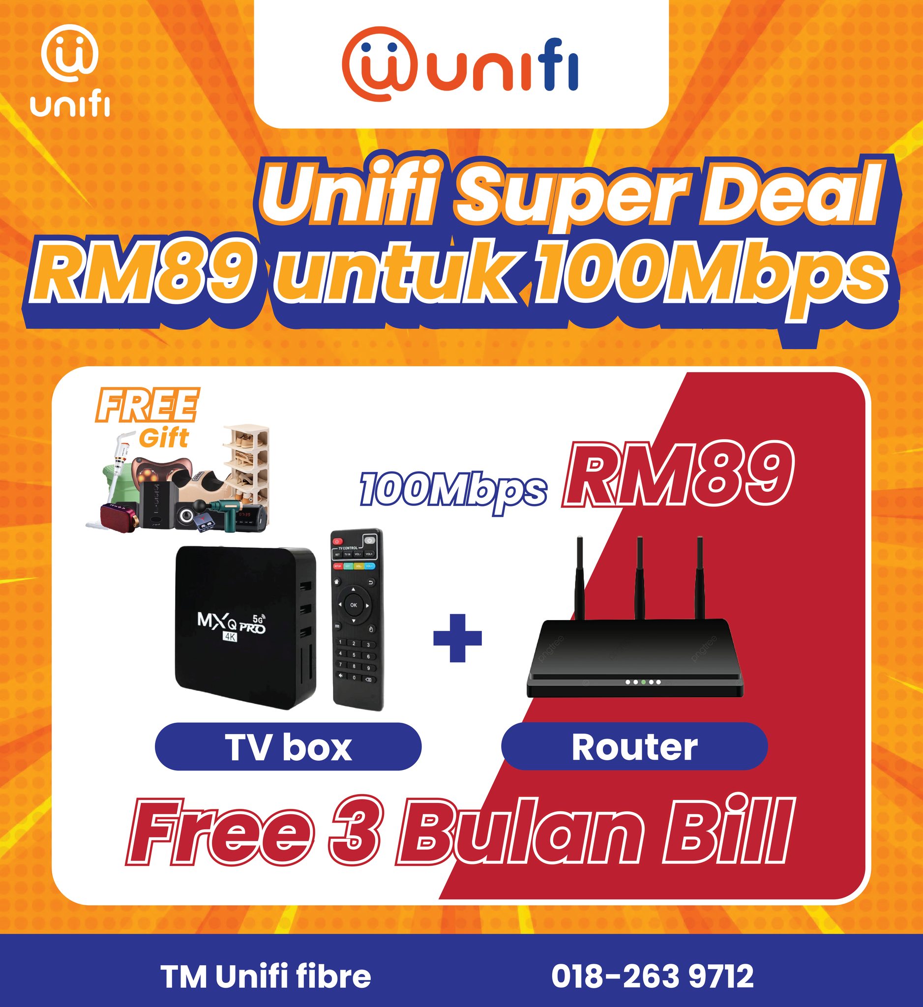 TM Unifi Fibre Pendaftaran Facebook ad