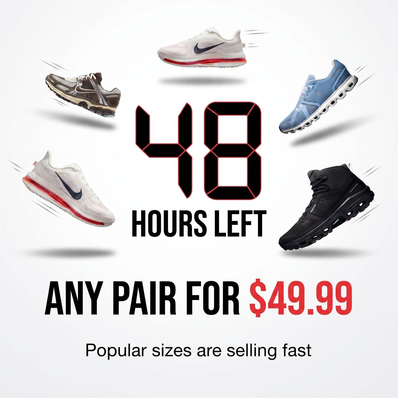 UniversalSportswear Facebook ad: sale running