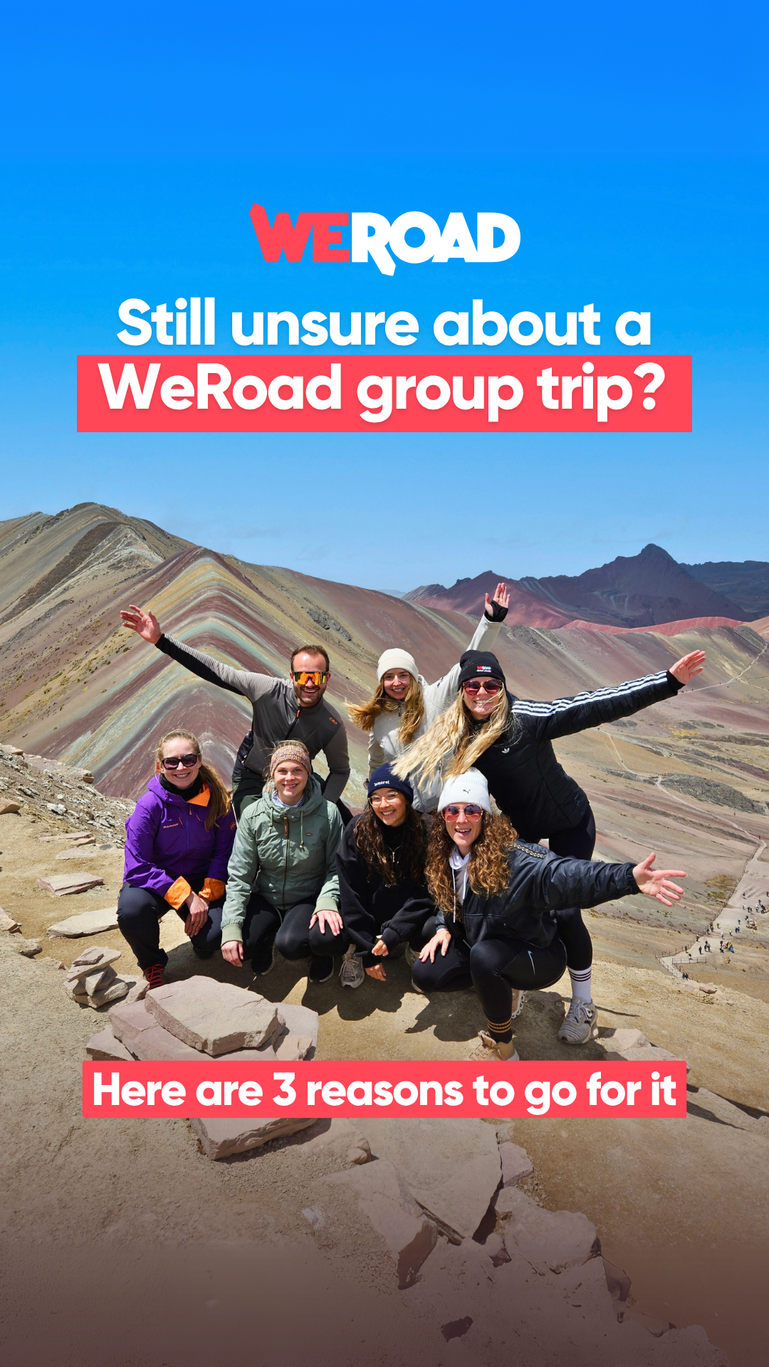 WeRoad Travel Facebook ad