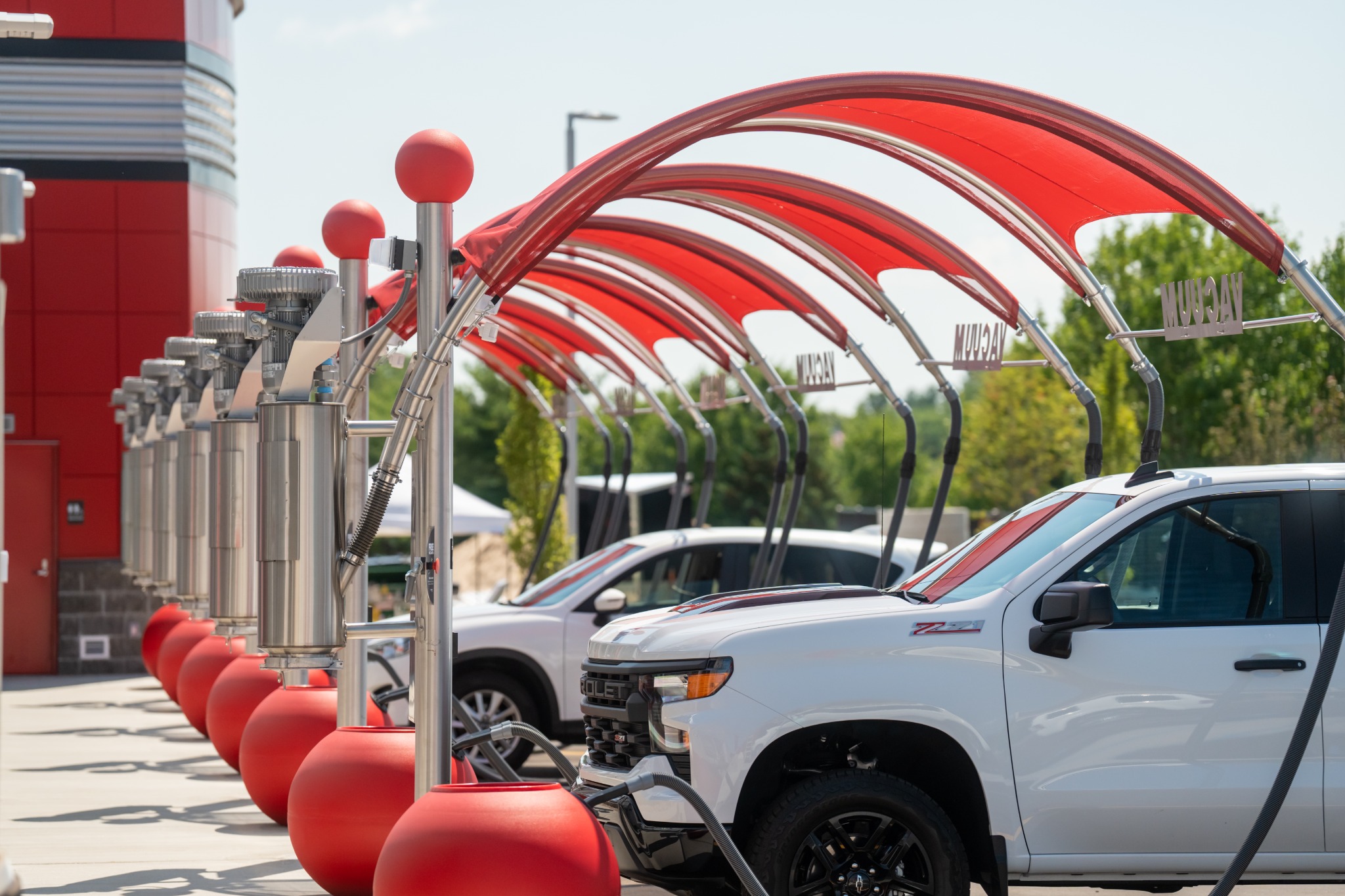 Tommy's Express Car Wash Facebook ad: We're washing cars in Portage!