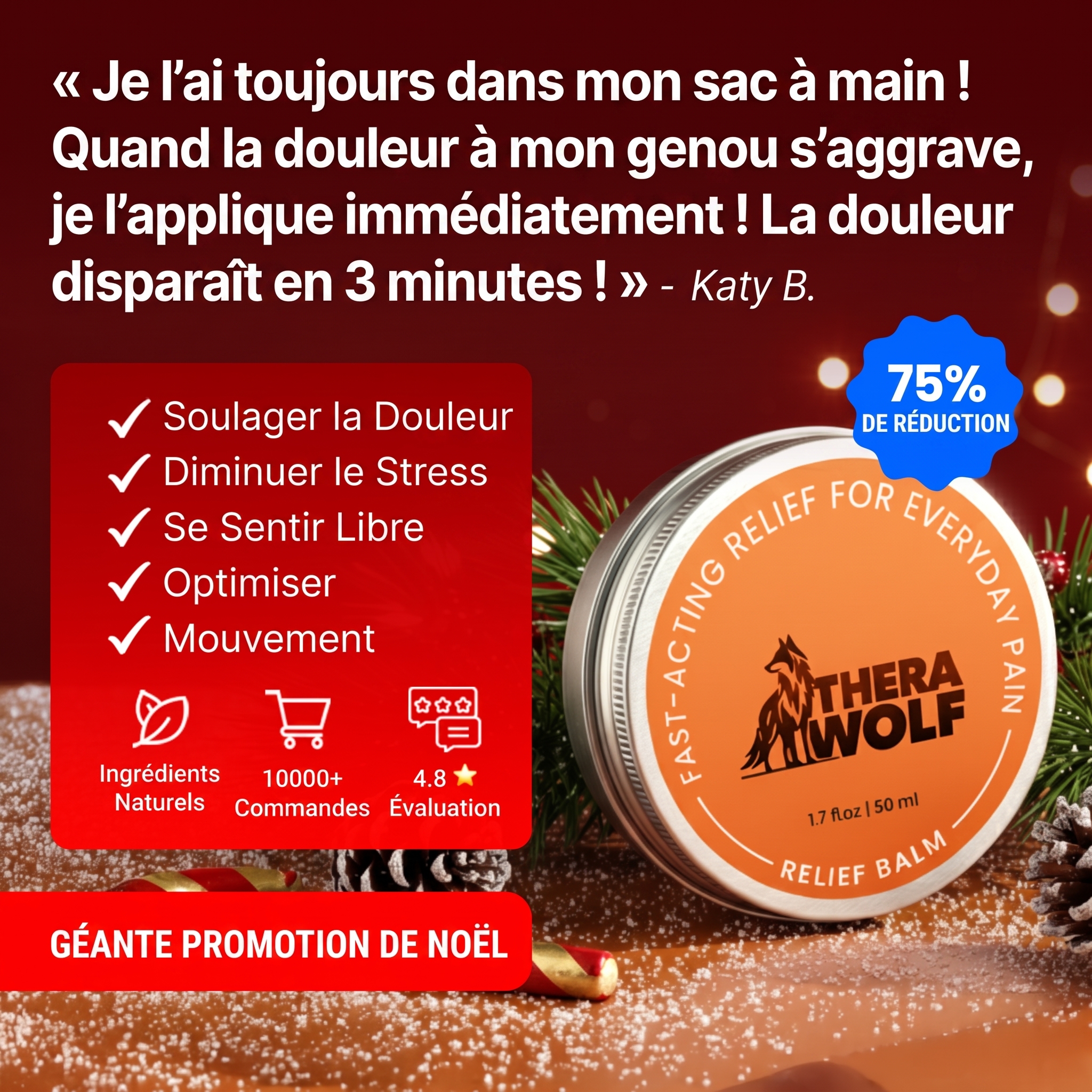 Natural Relief Guide Facebook ad