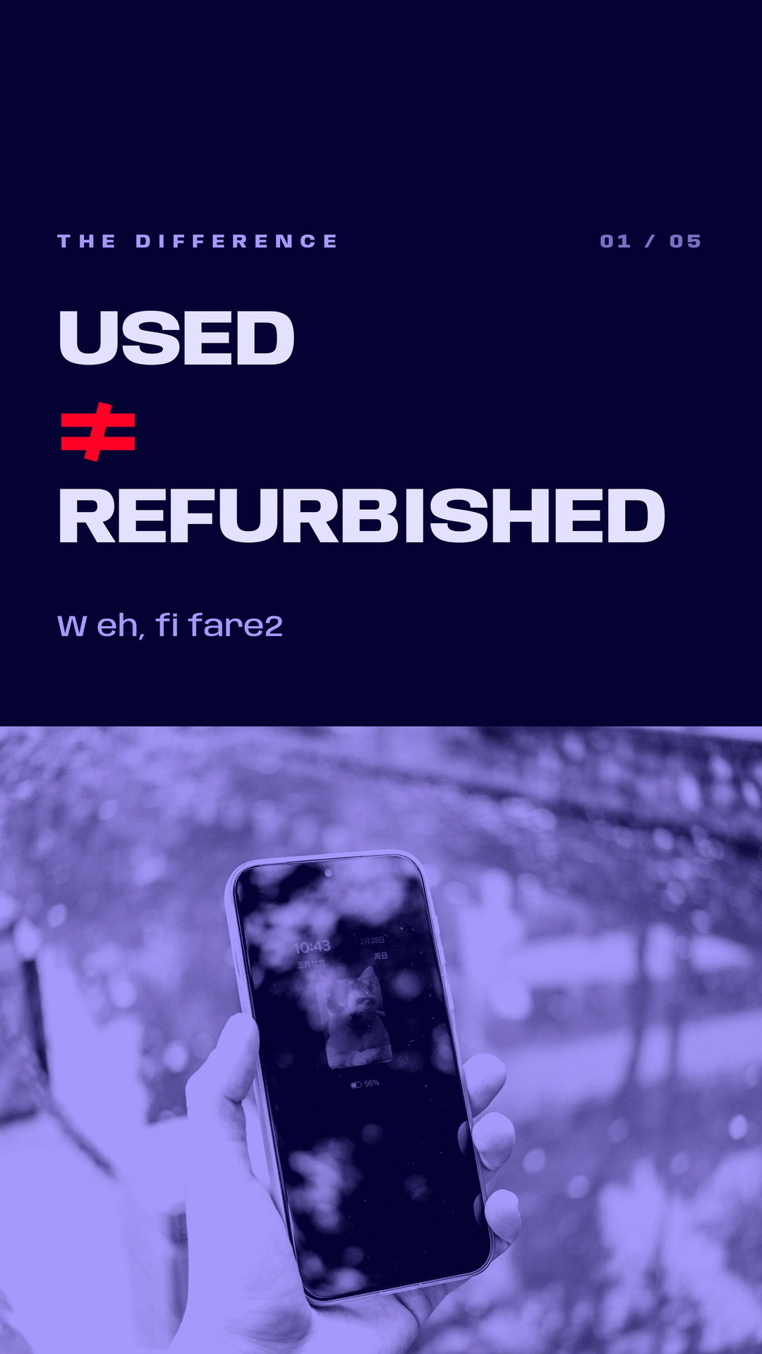 Woojid Refurbished Electronics Lebanon Facebook ad: Looking for tech you can trust? Check out Woojid.