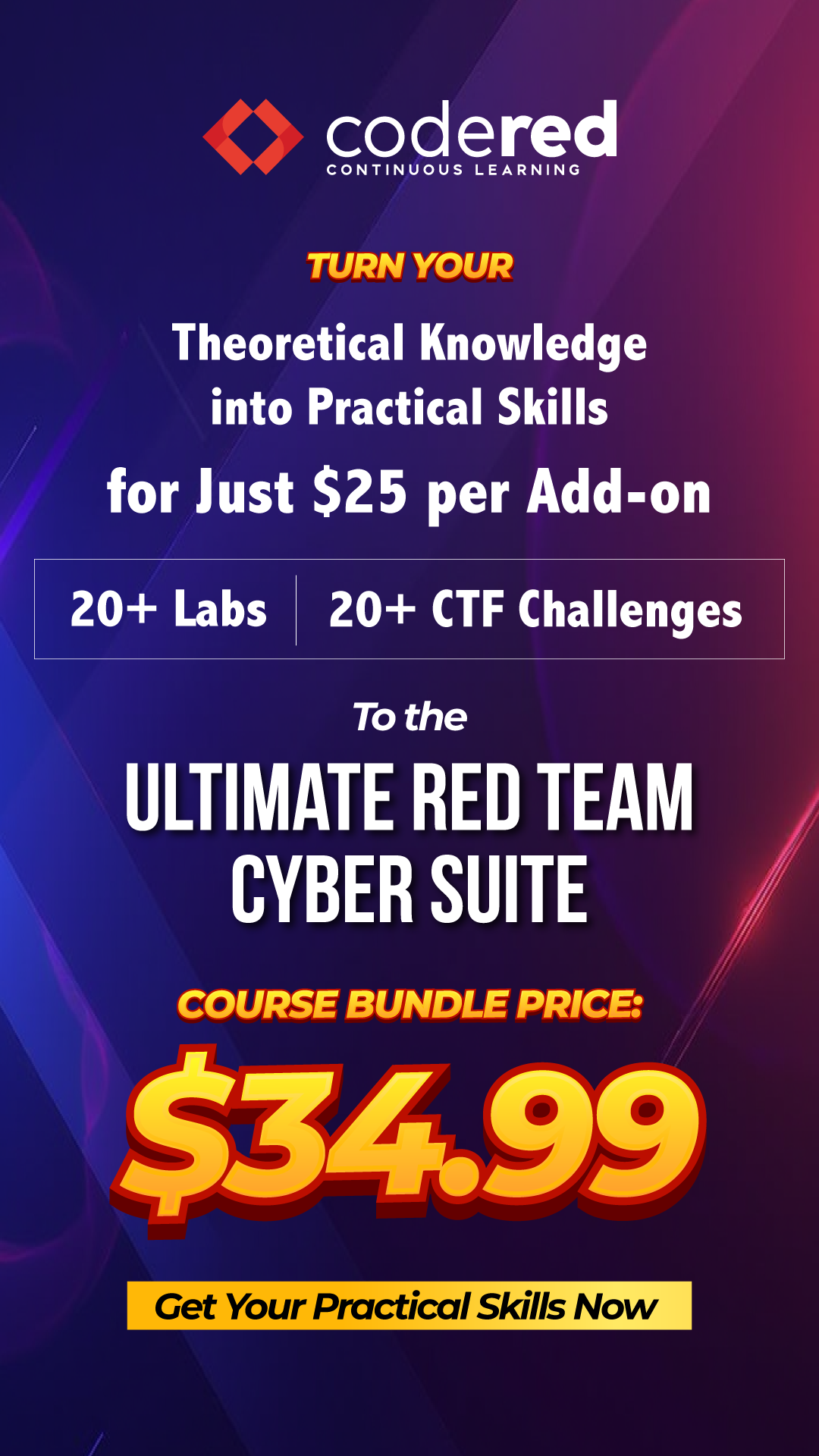 CodeRed Facebook ad