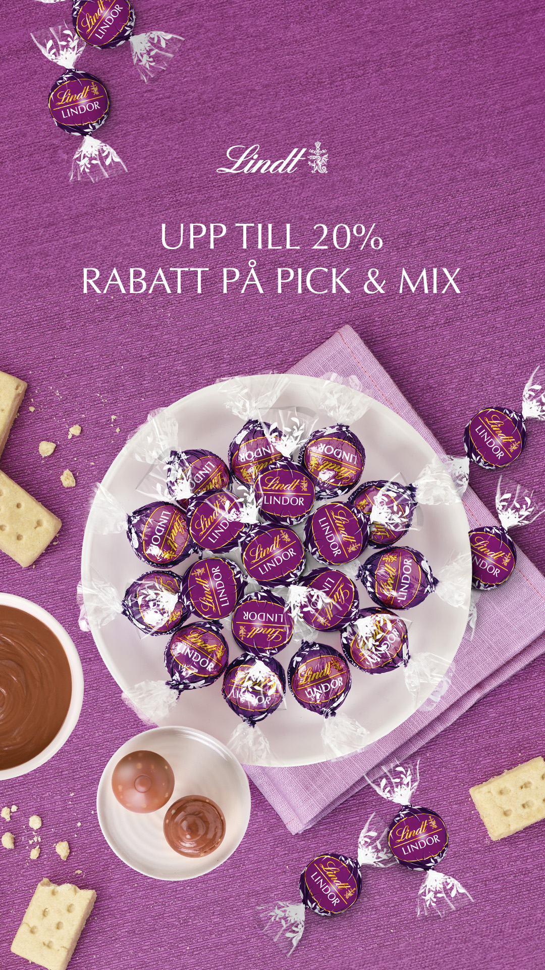 Lindt Facebook ad