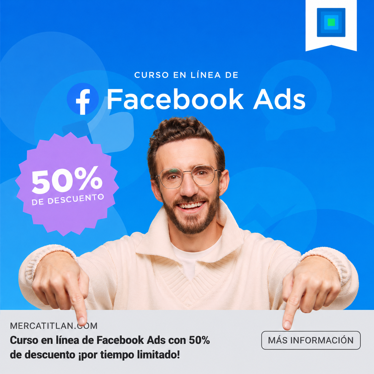 Juan Lombana Mercatitlán Facebook ad: Si no lo amas te devuelvo tu dinero