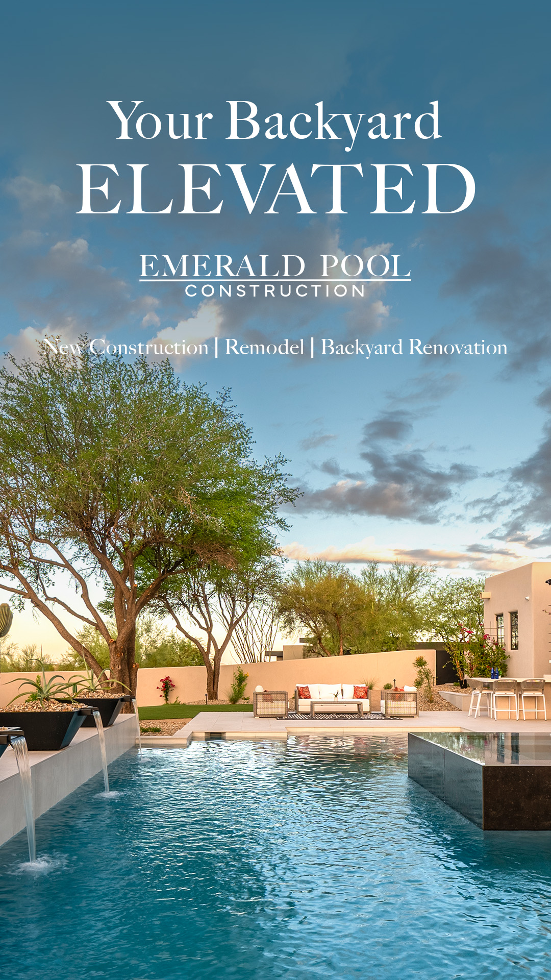 Emerald Pools and Spas, Inc. Facebook ad