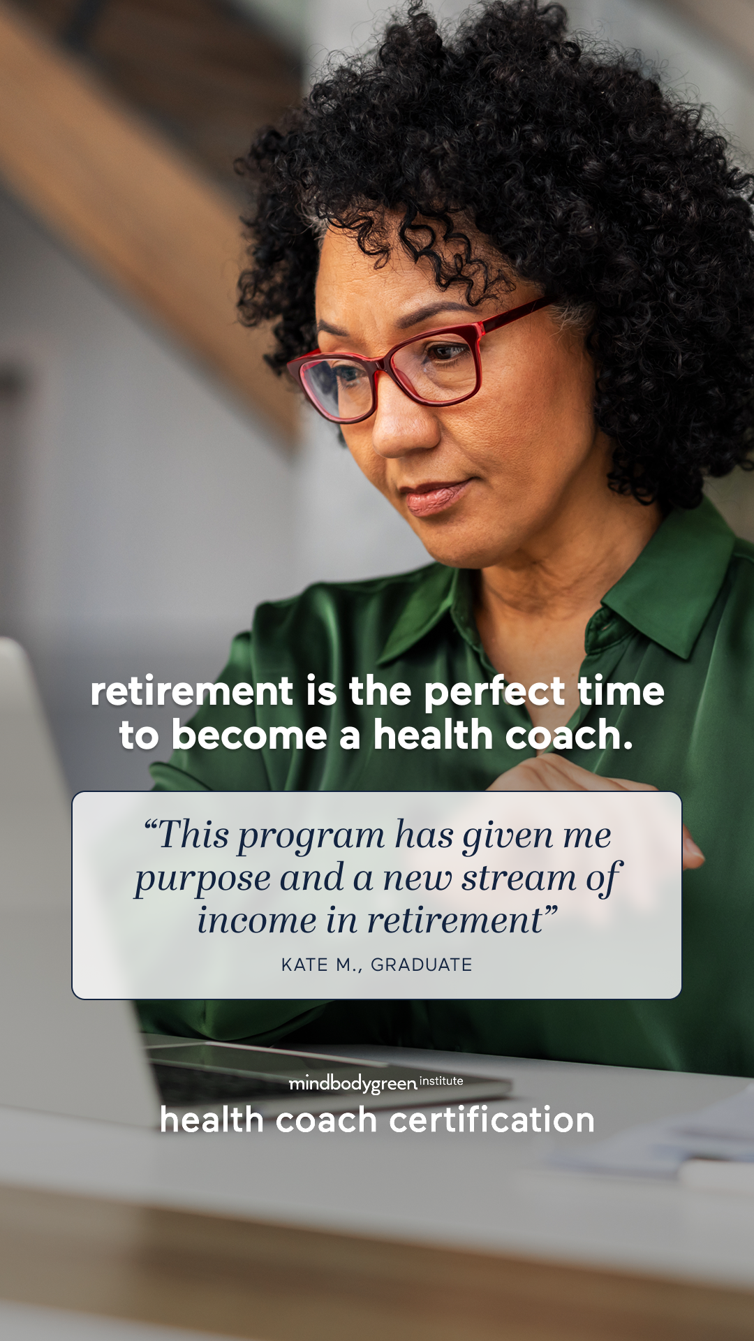 mindbodygreen Institute Facebook ad