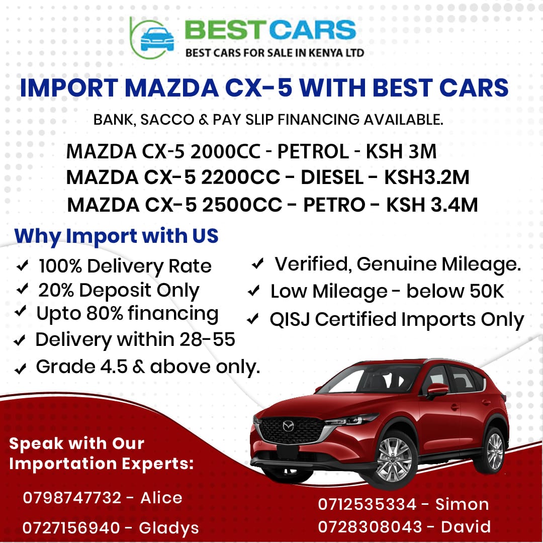 Best Cars for Sale in Kenya Ltd Facebook ad