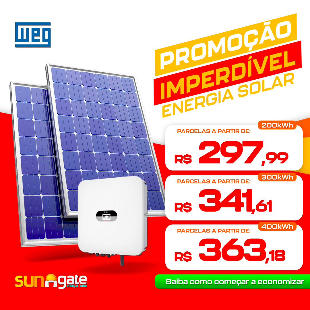 Sun Gate - Energia Solar Facebook ad