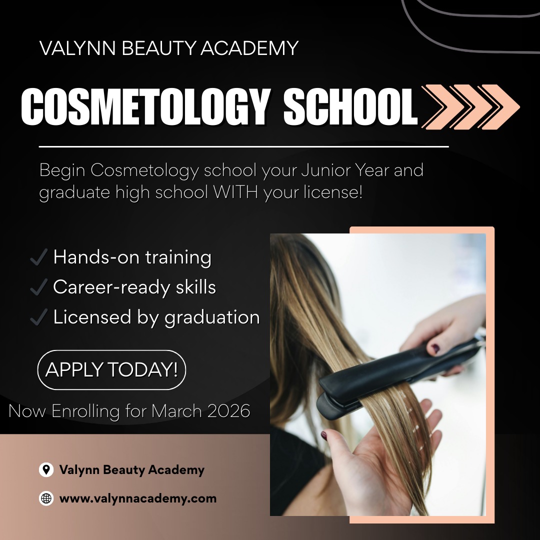 Valynn Beauty Academy Facebook ad: Apply | Valynn Academy