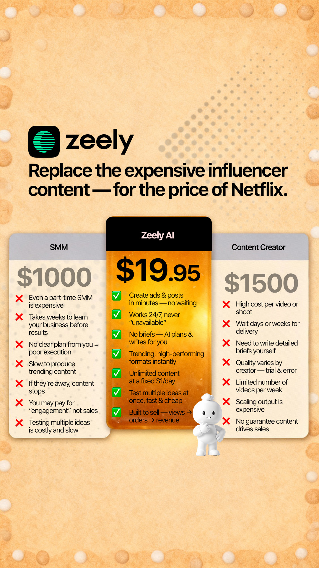 Zeely Facebook ad
