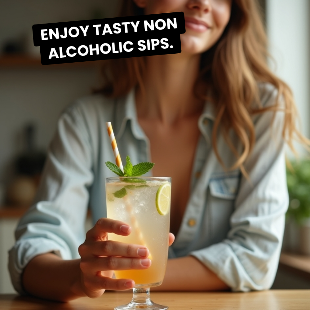 Roxy Finds Buzz Facebook ad: Best Non Alcoholic Drinks.