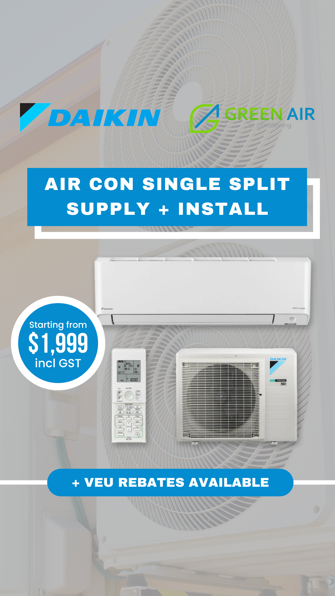 Green Air Victoria Facebook ad from Jan 4, 2026