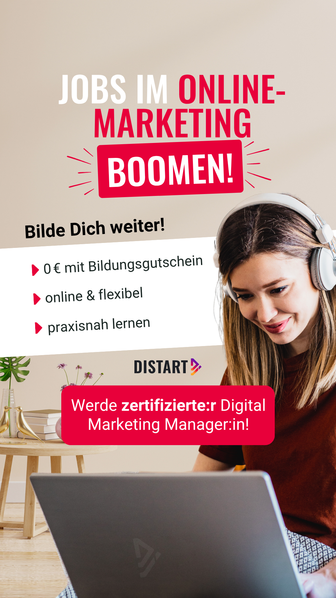 Distart Facebook ad