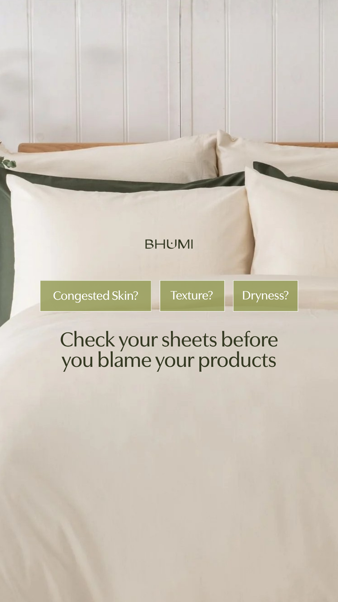 Bhumi Organic Cotton Facebook ad