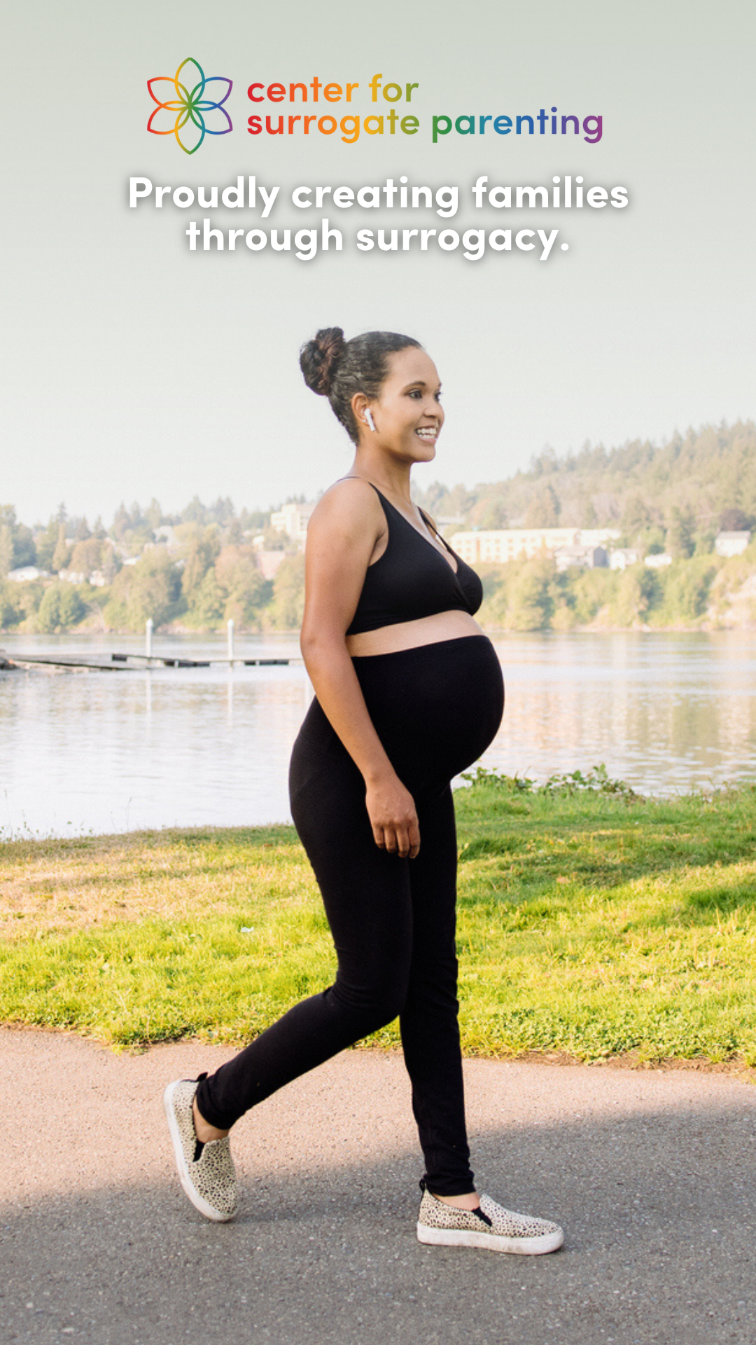 Center for Surrogate Parenting Facebook ad