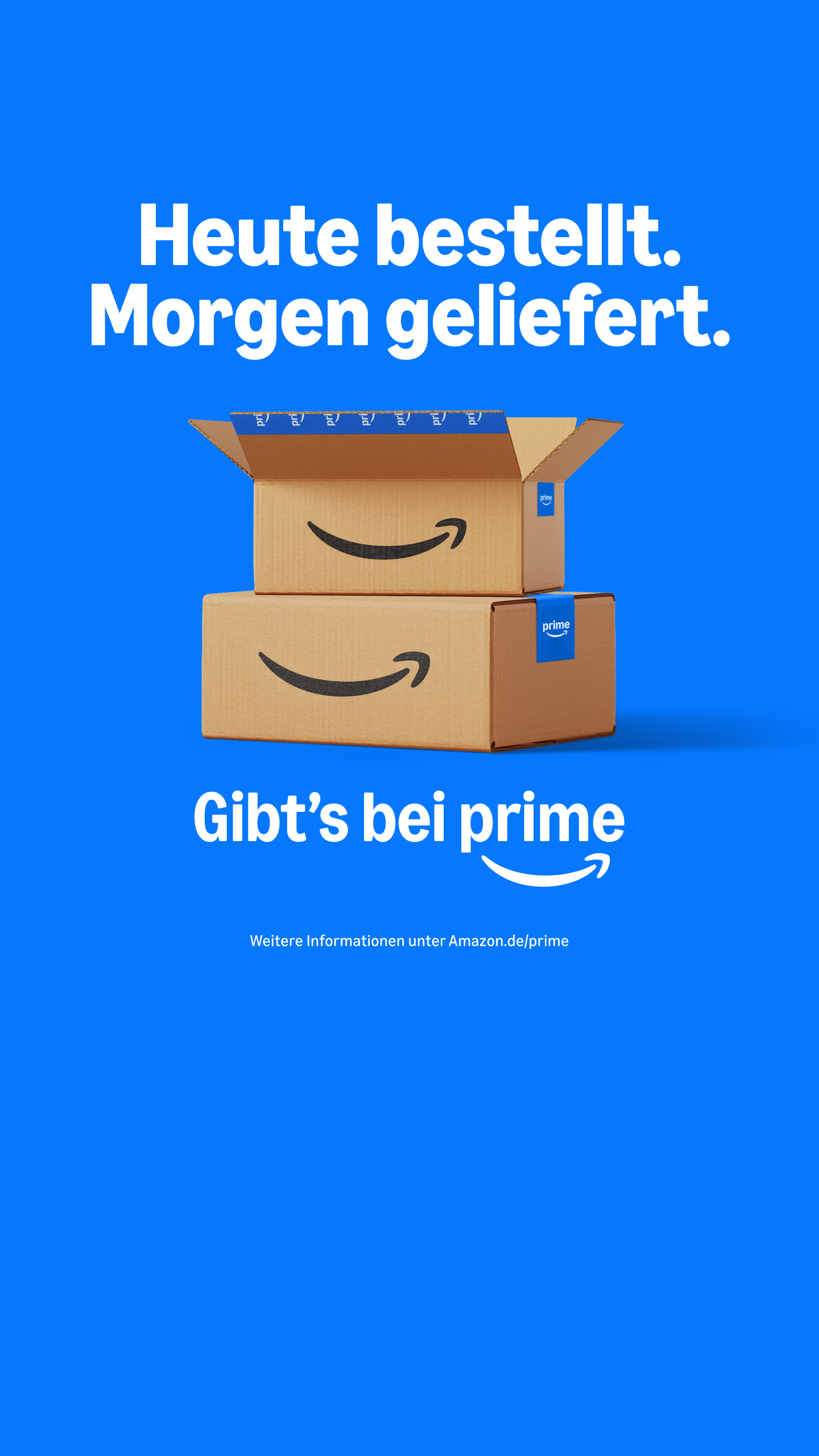 Amazon Prime Facebook ad