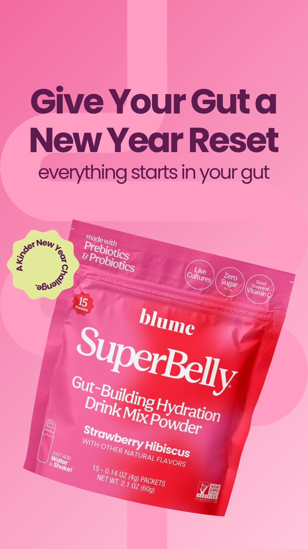 Blume Facebook ad