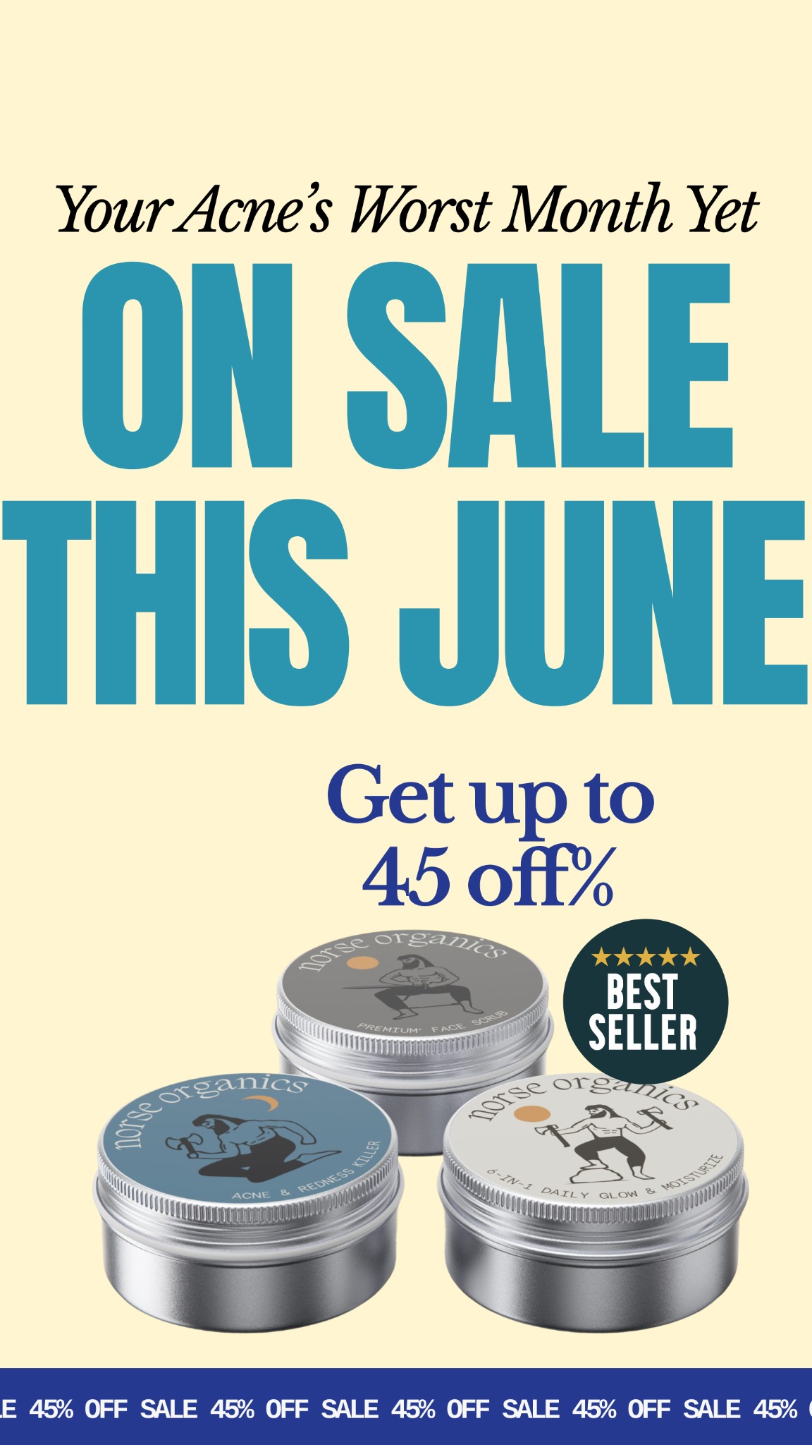 Norse Organics Facebook ad