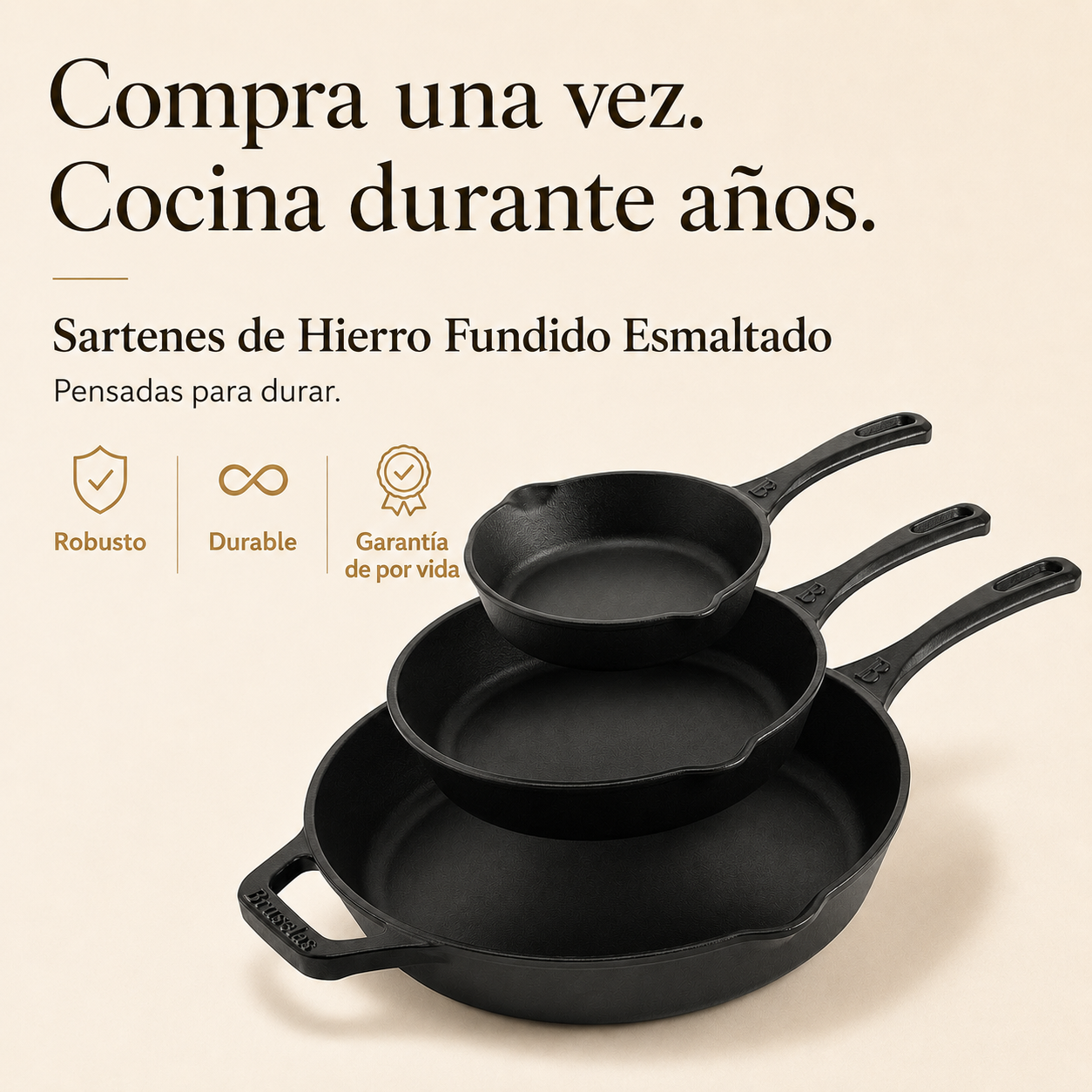 Bruselas Cocina Spain Facebook ad: Garantía de Por Vida