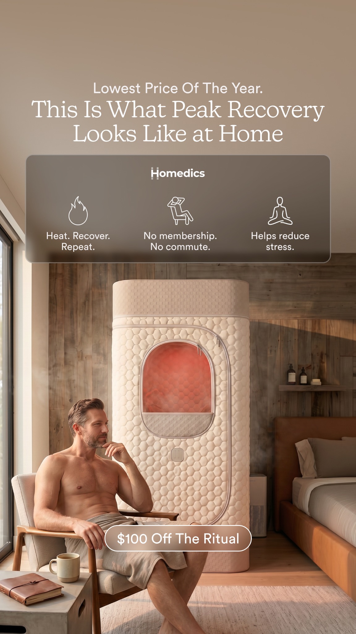 Homedics Facebook ad