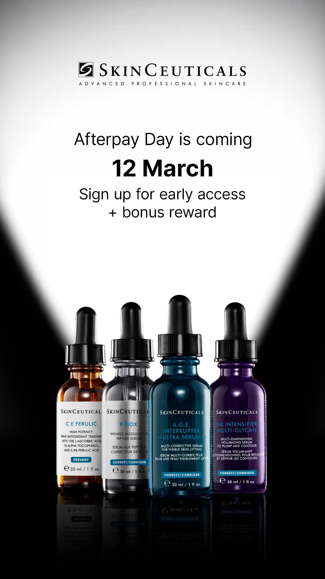 SkinCeuticals Facebook ad