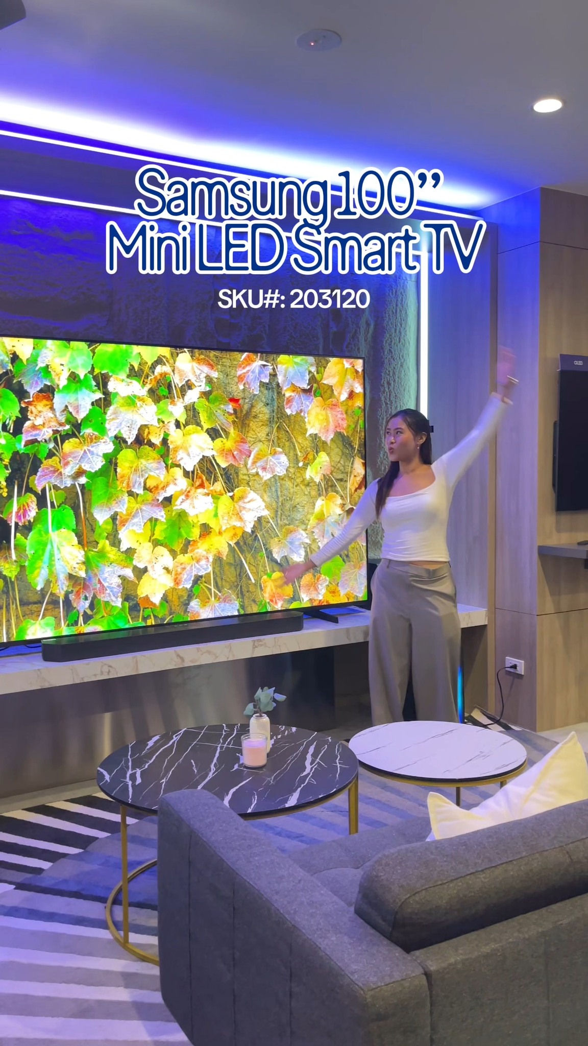 Samsung Facebook ad: Samsung Smart TV ready to level up your…