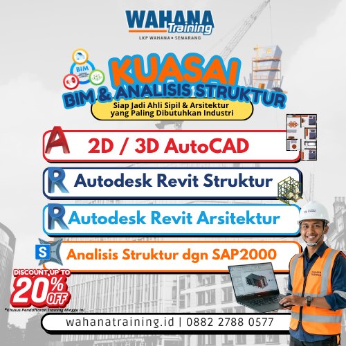 LPK WAHANA Facebook ad: Siap Jadi Ahli Sipil & Arsitektur yang Paling…