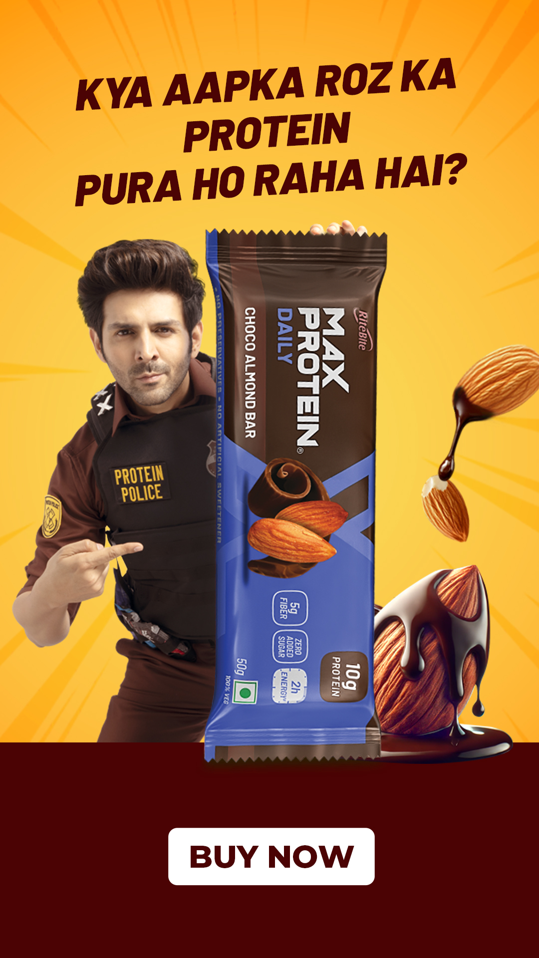 Max Protein Snacks Facebook ad