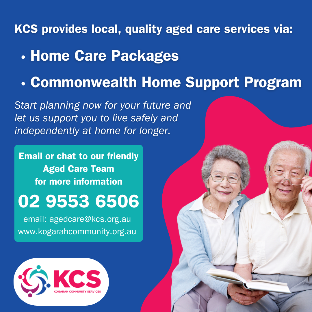Kogarah Community Services Facebook ad: Local Aged Care Services