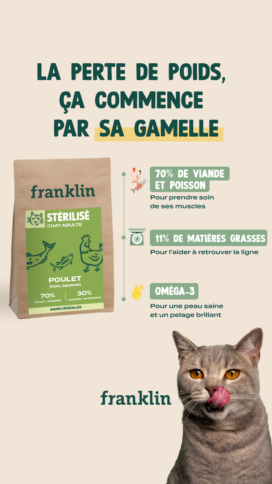Franklin Pet Food Facebook ad