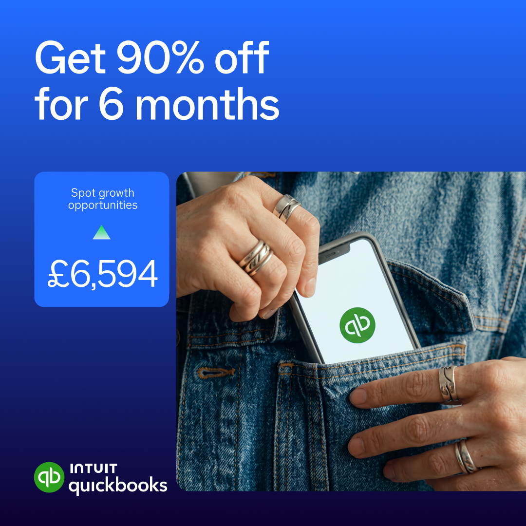 Intuit QuickBooks Facebook ad: Switch to smarter accounting software