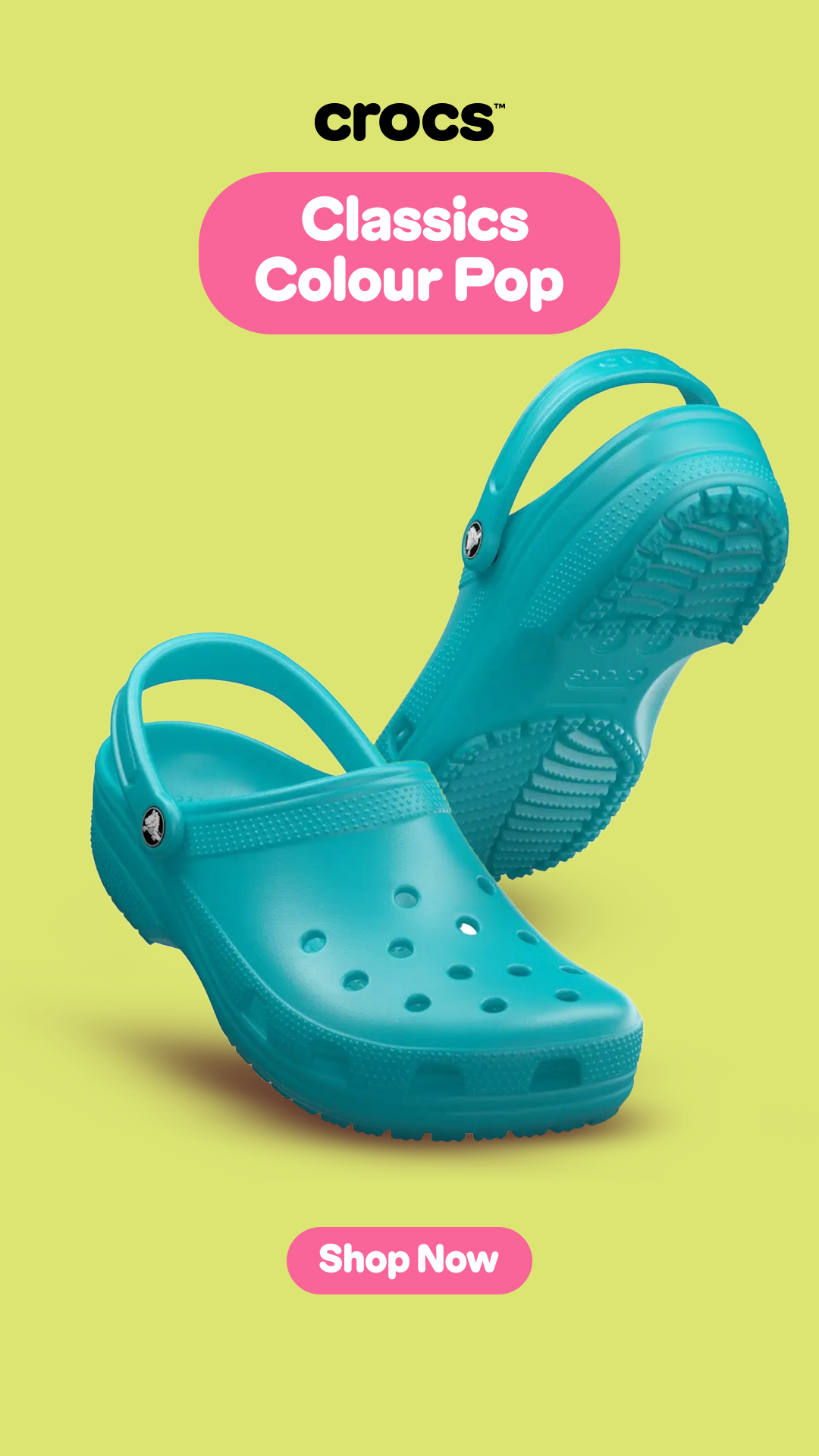 Crocs Facebook ad